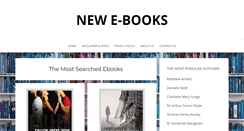 Desktop Screenshot of newebooks.info